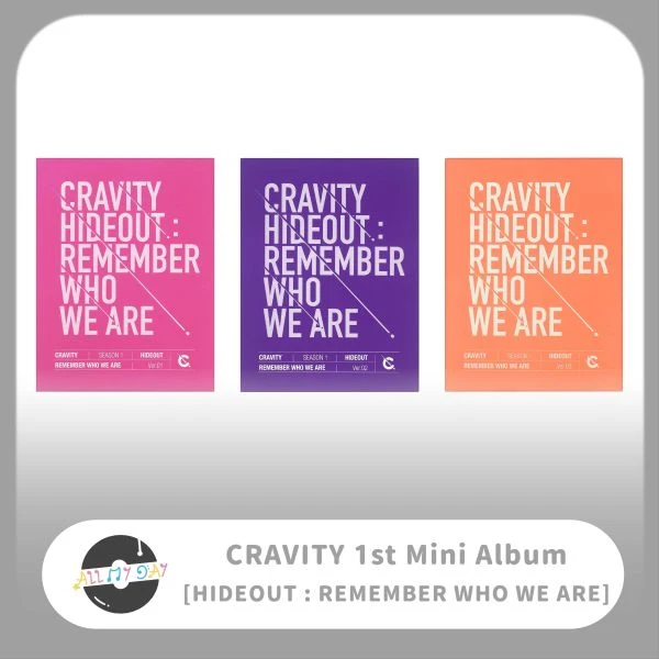 CRAVITY 迷你一輯《HIDEOUT: REMEMBER WHO WE ARE》