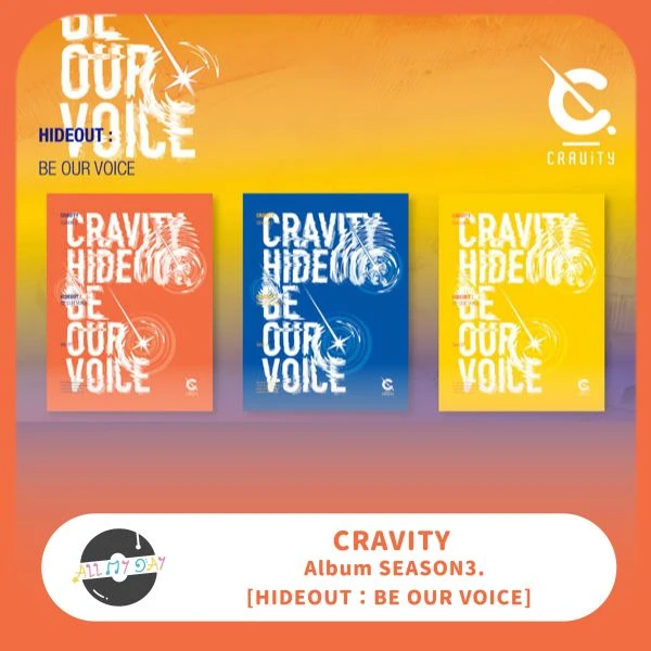 CRAVITY 迷你三輯《HIDEOUT: BE OUR VOICE》