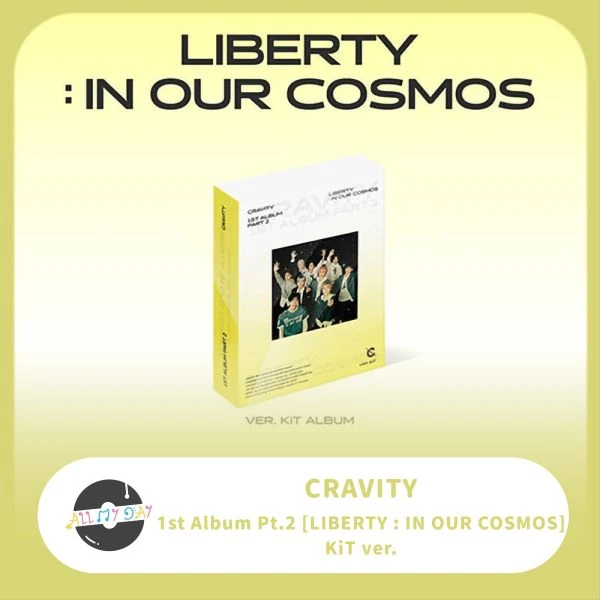 CRAVITY 正規一輯《Pt.2 LIBERTY : IN OUR COSMOS》(KiT ver.)