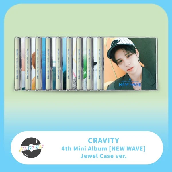 CRAVITY 迷你四輯《NEW WAVE》(Jewel  ver.)