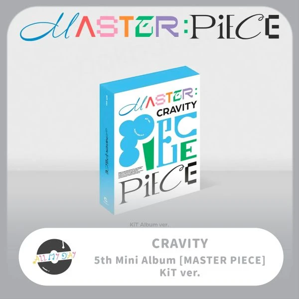 CRAVITY 迷你五輯《MASTER:PIECE》(KiT ver.)