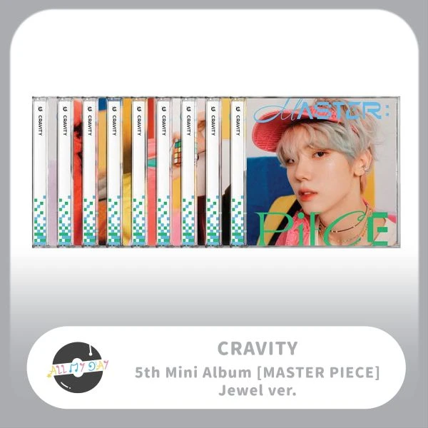 CRAVITY 迷你五輯《MASTER:PIECE》(Jewel ver.)