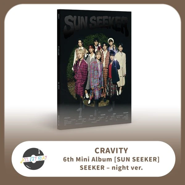 CRAVITY 迷你六輯《SUN SEEKER》(SEEKER – night ver.)