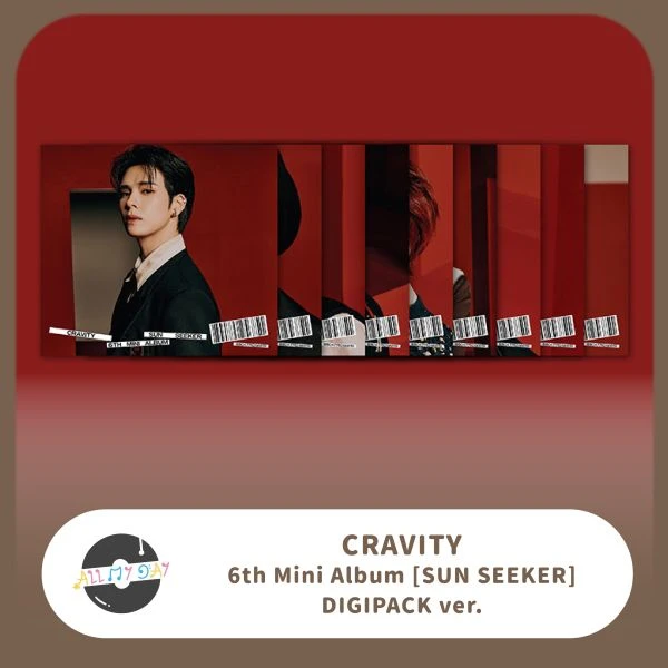 CRAVITY 迷你六輯《SUN SEEKER》(Digipack ver.)
