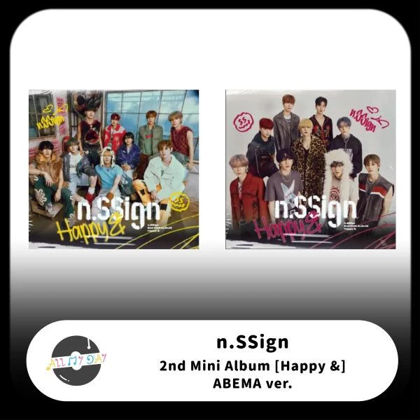 n.SSign 迷你二輯《Happy &》(ABEMA #1 ver.)