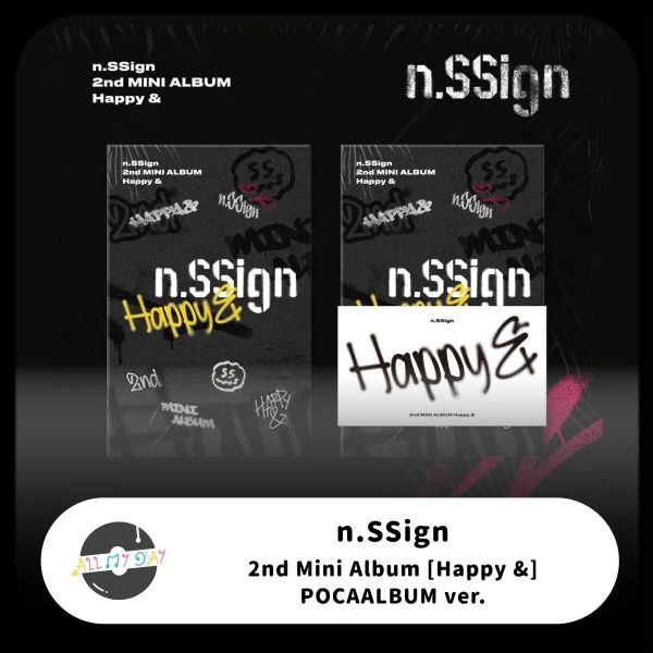 n.SSign Happy& Digipack ver. 9種セット n.SSign Happy& Digipack ver