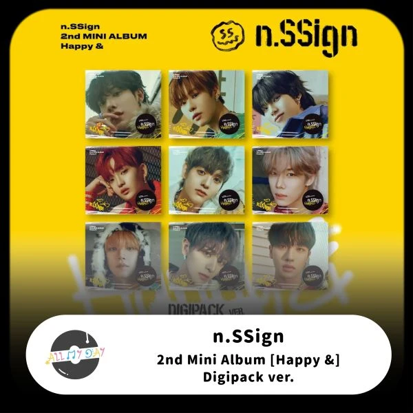 n.SSign 迷你二輯《Happy &》(Digipack ver.)