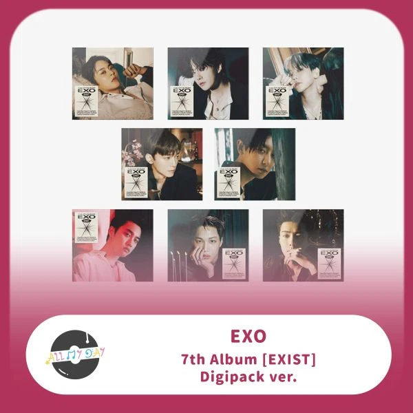 EXO 正規七輯《EXIST》(Digipack ver.)