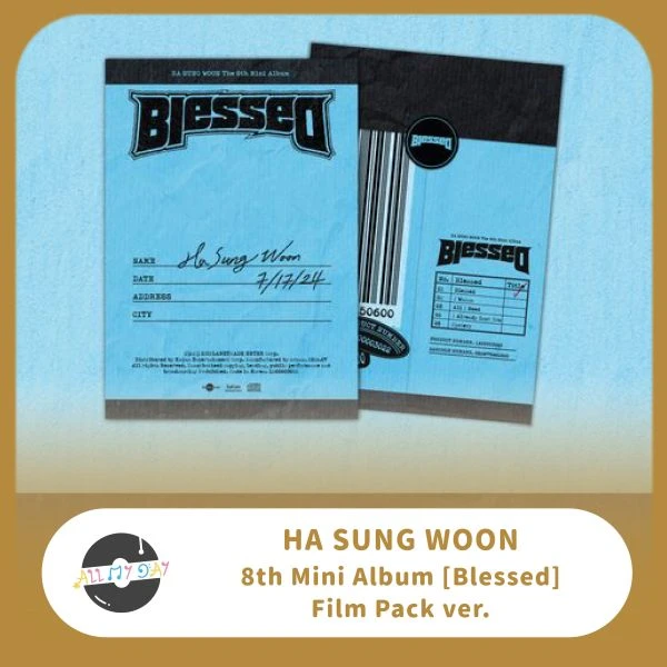 河成雲 HA SUNGWOON 迷你八輯《Blessed》（Film Pack ver.）