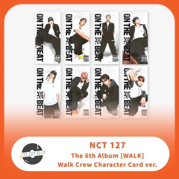 NCT 127 正規六輯《WALK》(Walk Crew Character Card ver.)