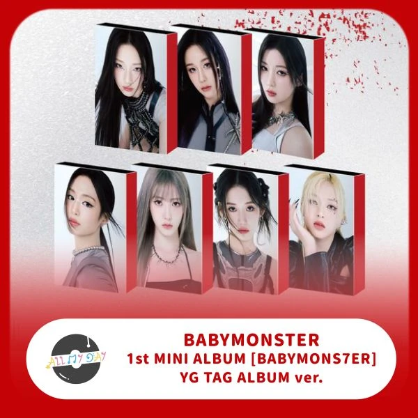 BABYMONSTER 迷你一輯《BABYMONS7ER》 (YG TAG ALBUM ver.)