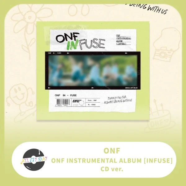 ONF 首張演奏專輯《INFUSE》(CD ver.)