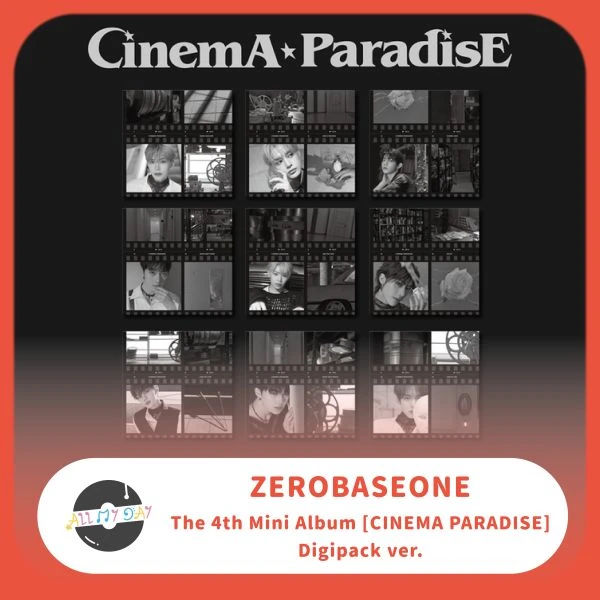 ZEROBASEONE 迷你四輯《CINEMA PARADISE》(Digipack ver.)