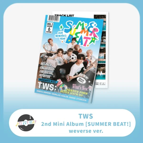 TWS 迷你二輯《SUMMER BEAT!》(Weverse ablum ver.)