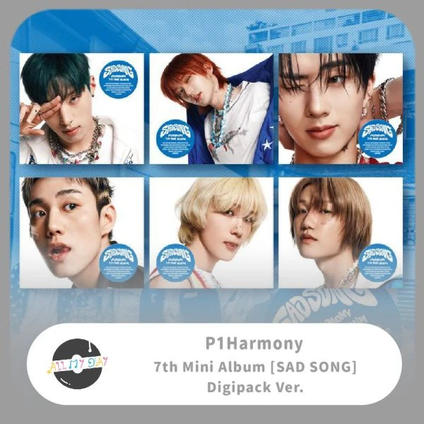 P1Harmony 迷你七輯《SAD SONG》(Digipak ver.)