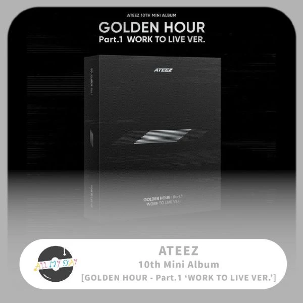 ATEEZ 迷你十輯 後續版《GOLDEN HOUR : Part.1 ‘WORK TO LIVE VER.’》