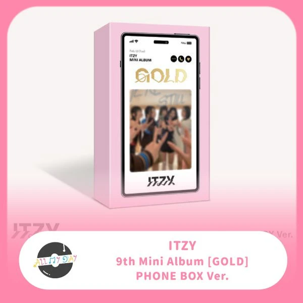ITZY 迷你九輯《GOLD》(PHONE BOX ver.)