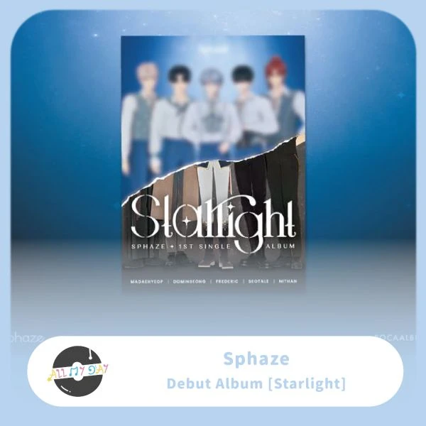 Sphaze 單曲一輯《Starlight》(Poca ver.)