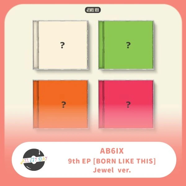 AB6IX 迷你九輯《BORN LIKE THIS》(Jewel ver.)