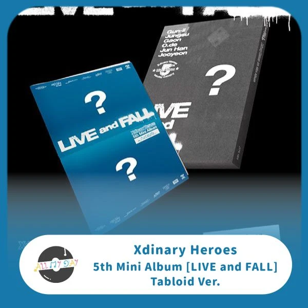 Xdinary Heroes 迷你五輯《LIVE and FALL》(Tabloid ver.)