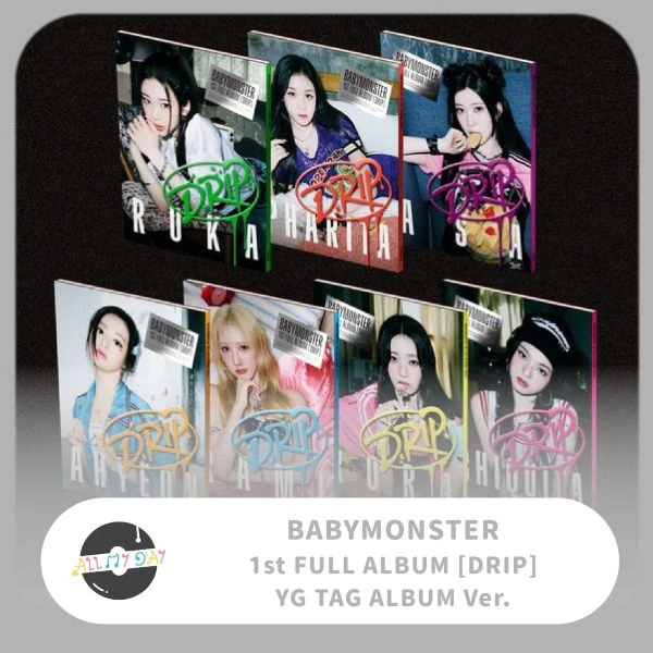 BABYMONSTER 正規一輯《DRIP》(YG TAG ALBUM ver.)