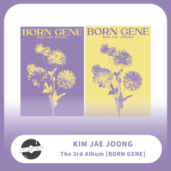 金在中 KIM JAE JOONG 正規三輯《BORN GENE》