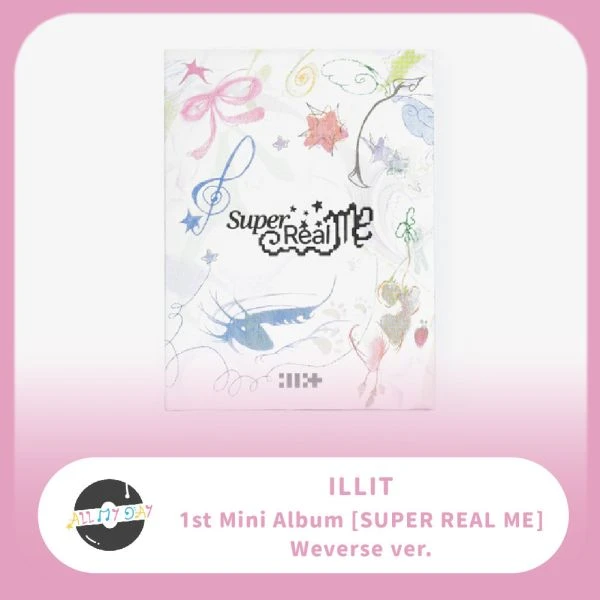 ILLIT 迷你一輯《SUPER REAL ME》(Weverse Albums ver.)