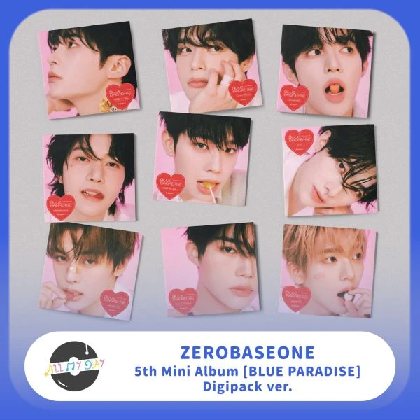 ZEROBASEONE 迷你五輯《BLUE PARADISE》(Digipack ver.)