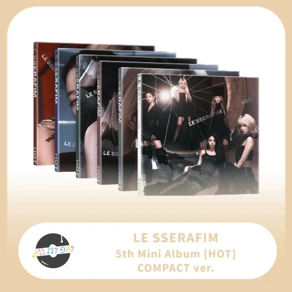 LE SSERAFIM 迷你五輯《HOT》（Compact ver.）