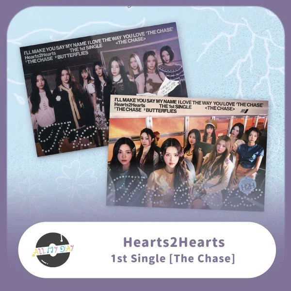 Hearts2Hearts 單曲一輯《The Chase》