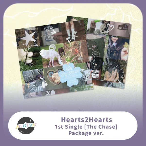 Hearts2Hearts 單曲一輯《The Chase》（Package ver.）