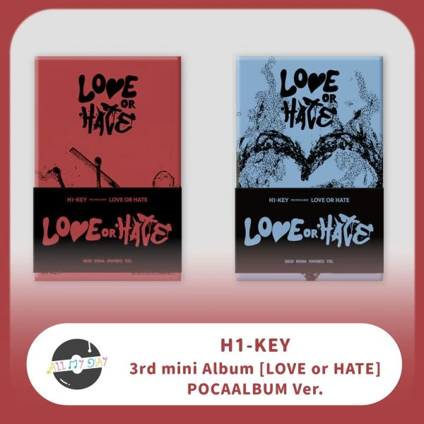 H1-KEY 迷你三輯《LOVE of HATE》( POCAALBUM ver. )