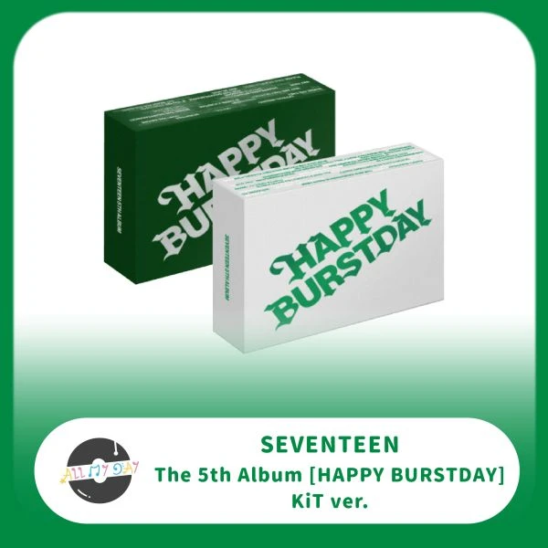 SEVENTEEN 正規五輯《HAPPY BURSTDAY》（KiT ver.）