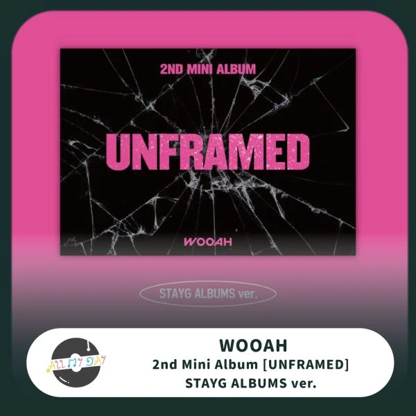 WOOAH 迷你二輯《UNFRAMED》(STAYG ALBUMS ver.)