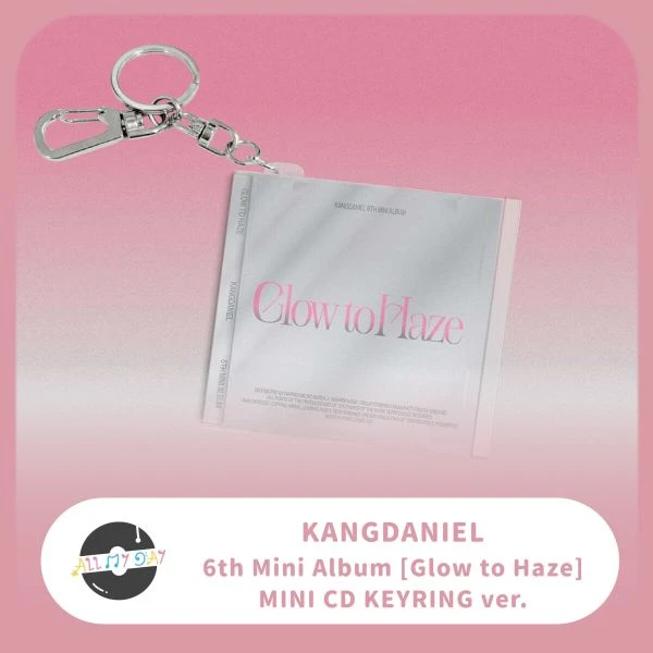 姜丹尼爾 KANGDANIEL 迷你六輯《Glow to Haze》（MINI CD KEYRING ver.）