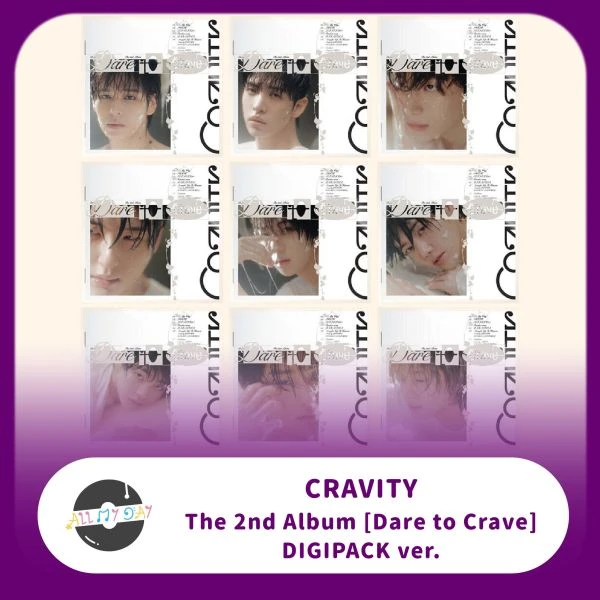 CRAVITY 正規二輯《Dare to Crave》（Digipack ver.）