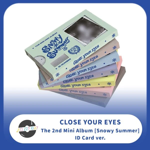 CLOSE YOUR EYES 迷你二輯《Snowy Summer》（ID Card ver.）
