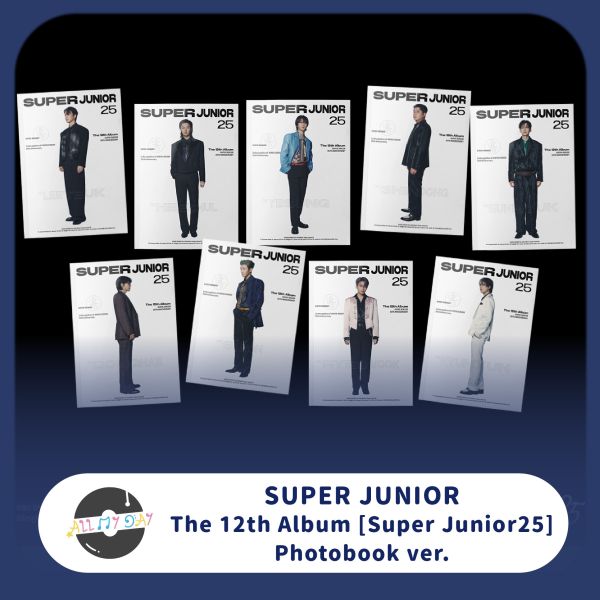 SUPER JUNIOR 正規十二輯《Super Junior25》（Photobook ver.） | ALL