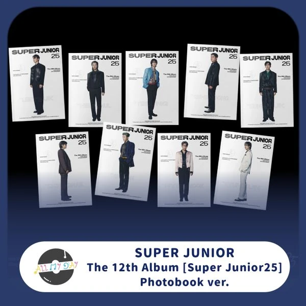 SUPER JUNIOR 正規十二輯《Super Junior25》（Photobook ver.） | ALL