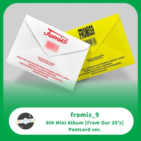 fromis_9 迷你六輯《From Our 20’s》（Postcard ver.）