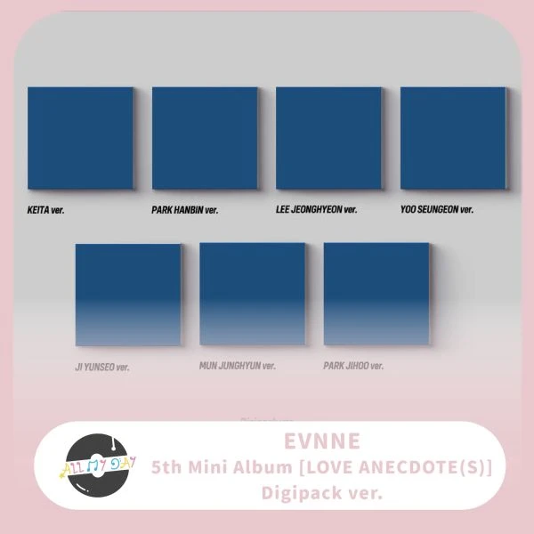EVNNE 迷你五輯《LOVE ANECDOTE(S)》（Digipack ver.）