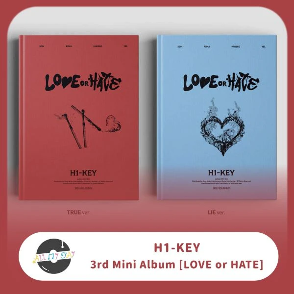 H1-KEY 迷你三輯《LOVE of HATE》
