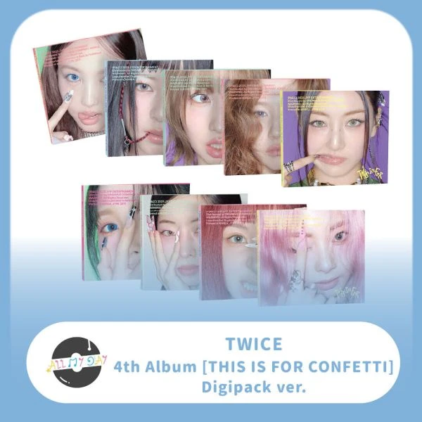 TWICE 正規四輯《THIS IS FOR》（Digipack ver.）