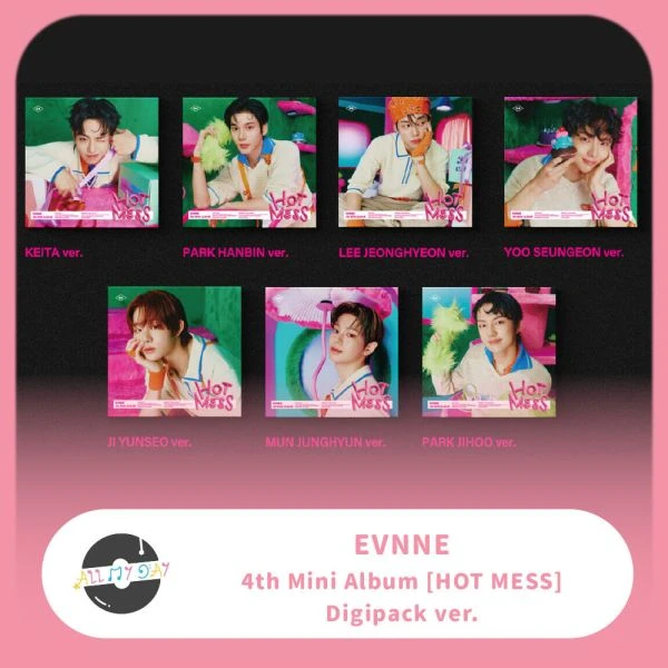 EVNNE 迷你四輯《HOT MESS》（Digipack ver.）