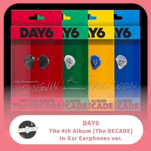 DAY6 正規四輯《The DECADE》（In-Ear Earphones ver.） | ALL MY DAY