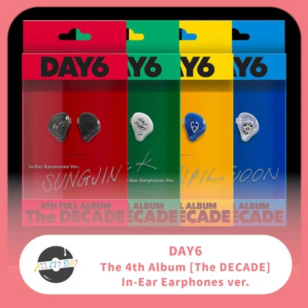 DAY6 正規四輯《The DECADE》（In-Ear Earphones ver.） | ALL MY DAY