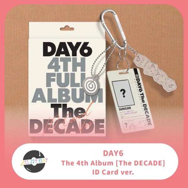 DAY6 正規四輯《The DECADE》（ID Card ver.）
