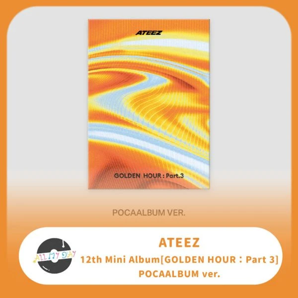 ATEEZ 迷你十二輯 《GOLDEN HOUR : Part.3》 (POCAALBUM ver.）