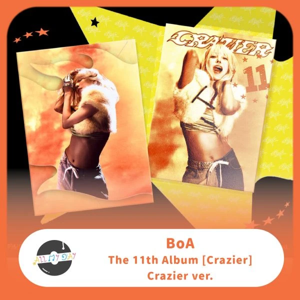BoA 正規十一輯《Crazier》（Crazier ver.） | ALL MY DAY