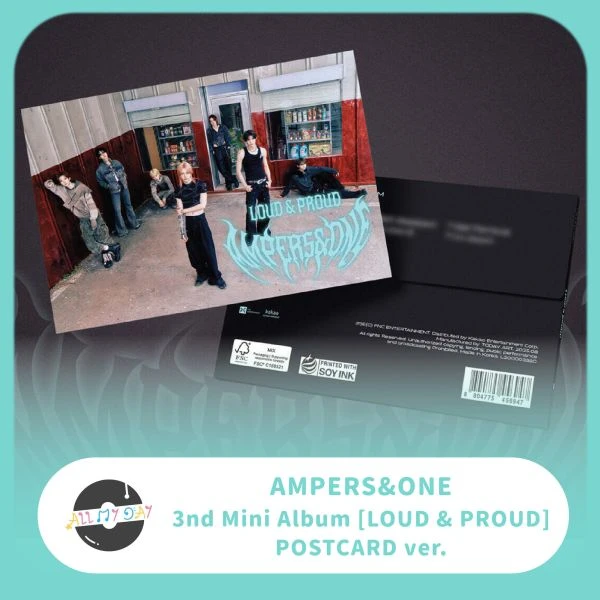 AMPERS&ONE 迷你三輯《LOUD & PROUD》（Postcard ver.）